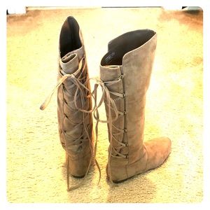 Tan Knee high boots